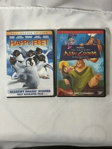 The Emperor's New Groove and Disney’s Happy Feet Wide Screen Edition 2 For 1 - Picture 1 of 3