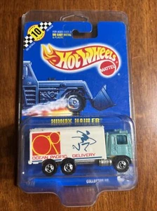 Hot Wheels 1991 carta blu #24 Hiway Hauler aspetto raro foto per condizione. - Foto 1 di 3