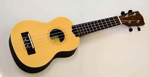Soprano Ukulele Solid Spruce Top with Sapele Back & Sides with FREE Case - Picture 1 of 4