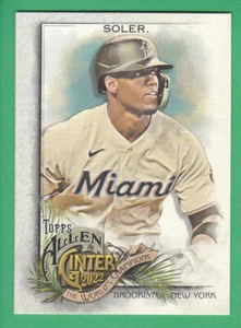 2022 Topps Allen & Ginter #301 JORGE SOLER SP Miami Marlins Short Print - Picture 1 of 2