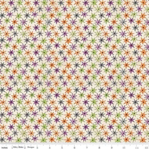 Riley Blake * Ghoul Friends Stars Cream * C16055-CREME - Bild 1 von 1