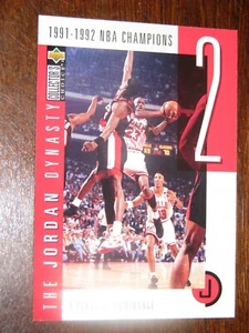 Bulls 1997-98 Collector's Choice The Jordan Dynasty Michael Jordan #JD2/23.000 - Imagen 1 de 6