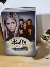 Buffy Vampire Slayer Men Of Sunbydale complete base set 81 cards 2005 INKWORKS 