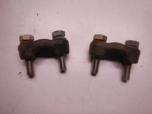 Handle Bar Bridge Clamps 1974 Yamaha DT175 DT 175 74 75 73 Enduro - Photo 1 sur 5