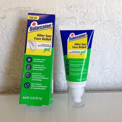Solarcaine After Sun Face Gel, Cooling and Moisturizing 1.5 oz - Image 1 of 4