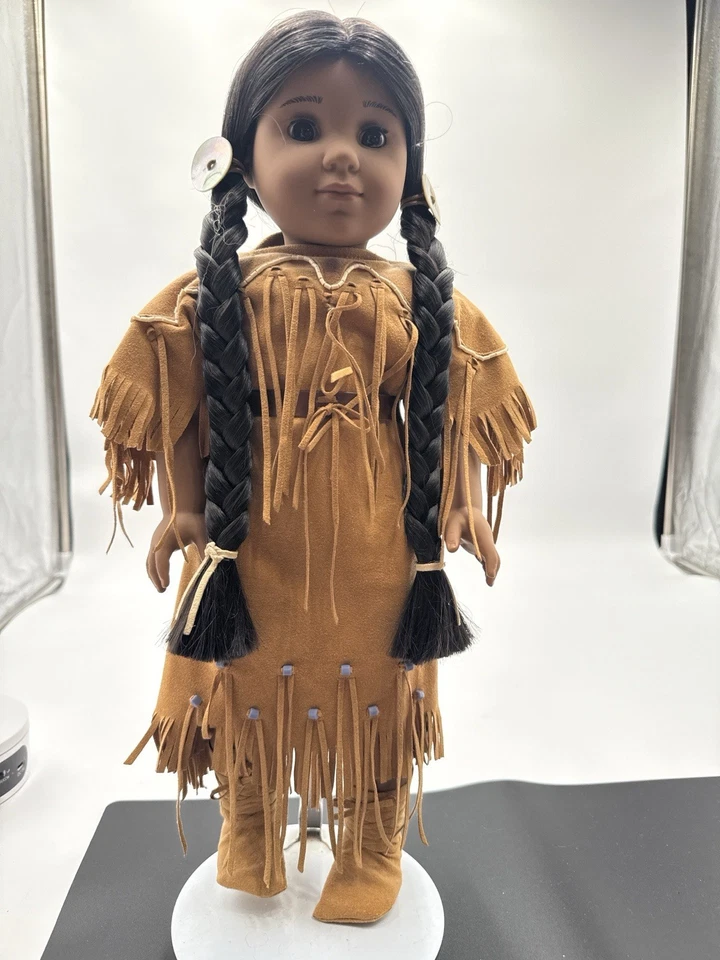 Muñeca American Girl Kaya 18” PC 2002 Cabeza 2008 Cuerpo Como Nueva Trenzas Conjunto Original Foto 1 de 4