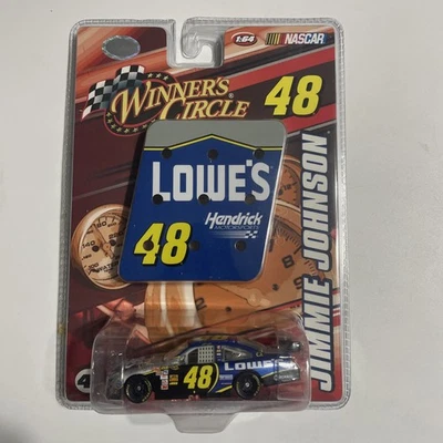 2008 Winners Circle 1:64 Nascar Jimmie Johnson #48 Hendrick NIP - Image 1 of 4
