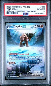 PSA 10 Ting-Lu Ex #263 2023 Pokemon Pal En-Paldea Evolved 126694701 - Picture 1 of 2