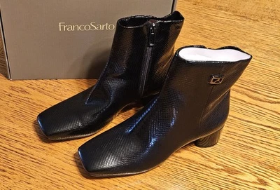 Franco Sarto Women’s Noah Black Ankle Boots, Size 8 M -FREE SHIPPING! - Image 1 of 4