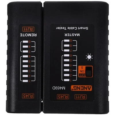  2 PCS Netzwerk Prüfgerät Telefonkabel -Tester Netzwerkkabeltester - Bild 1 von 4