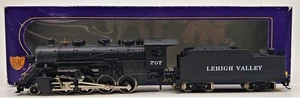 IHC M9520 HO Scale Lehigh Valley 2-8-0 Steam Locomotive #707 LN/Box - Picture 1 of 4