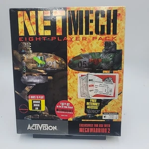 NetMech 8 paquete de ocho jugadores Windows PC 1995 Battletech sellado de colección Activision - Imagen 1 de 2