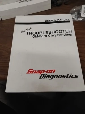 Snap-On Fast Track Solucionador de problemas GM Chrysler Ford Jeep Manual de usuario 8ª edición Foto 1 de 4