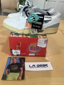 Nuevo en caja Nuevo de colección L.A. Gear Skyfire 4212 Zapatillas de baloncesto de caña baja Talla 11 - Imagen 1 de 19