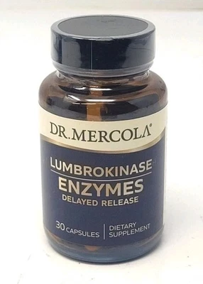 Enzimas Lumbroquinasa Dr. Mercola 30 cápsulas VER FOTOS  Foto 1 de 3
