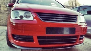 Cupra R Front Bumper Splitter Front Bumper Lip For Volkswagen Touran - Bild 1 von 6