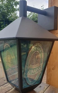 Guinness Green Dublin Large Bar Pub Lantern Man Cave Lamp Light - Picture 1 of 5