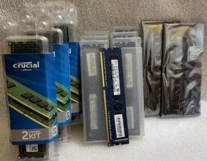 *LOT OF 15 PIECES* Assorted Brands DDR3 RAM Lot, Untested, 2GB Each DDR2 - Picture 1 of 1