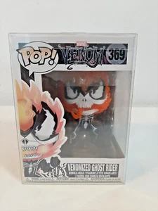 Funko Pop Vinyl Figure - Venom - Venomized Ghost Rider # 369 + Pop Protector - Picture 1 of 6