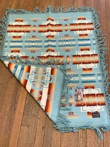 "Manta de cuna Pendleton Aqua Chief Joseph Chal; 32""x44""" - Imagen 1 de 2