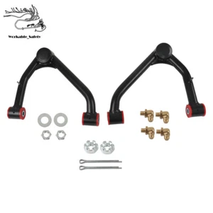 Front Upper Control Arms 2007-2018 For Silverado Sierra 2WD 4WD 5.3L 2PCS - Picture 1 of 11