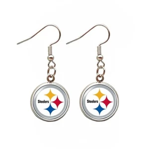 Pittsburgh Steelers Earrings NFL FOOTBALL TEAMS US STOCK SHIPPING IN 1 day! - Picture 1 of 1