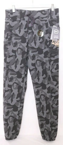 New Louisiana State Tigers LSU Colosseum Gray Camo Jogger Pants OHT Women's M Cover