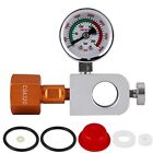 CO2 Refilling Adapter with 3500Psi Pressure Gauge, Soda Terra Co2 Refill7240