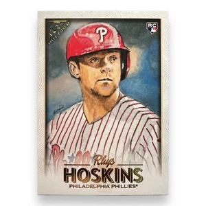 Rhys Hoskins 2018 Topps Gallery RC Rookie #133 PHILADELPHIA PHILLIES Card MLB - Picture 1 of 2