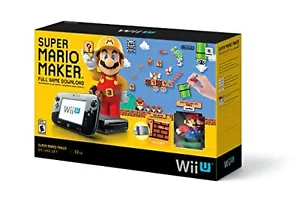 Juego de Consola Super Mario Maker de Lujo Nintendo Wii U 32 GB con Amiibo 8Z - Imagen 1 de 3