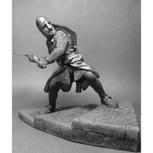 ⭐Action Figure Knight of the Templar Order 90 mm Figures Tin. UnPainted⭐ - Picture 1 of 4