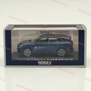 Norev 1/43 Renault Espace E-tech Full Hybrid partenaire premium Diecast Blue - Picture 1 of 7