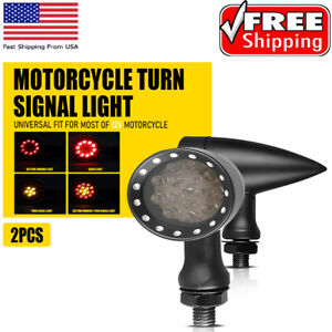 For Sportster 1200 883 Motorcycle LED Blinker Brake Turn Signal DRL Brake Lights