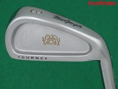 MacGregor Tourney Forged PCB Single 3 Iron Steel Regular Shaft Mens Right Handed - Image 1 of 4