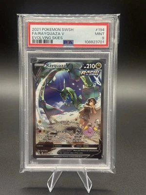 Rayquaza V (Alternate Full Art) 194/203 SWSH07: Evolving Skies Holo - Image 1 of 2
