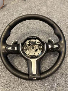 Genuine BMW X5 X6 F15 F16 M SPORT STEERING WHEEL LEATHER 7849447 - Picture 1 of 5