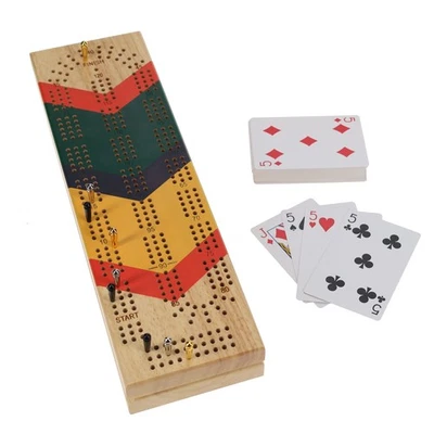 Pacific Shore Games Canoe Cribbage Board - Image 1 of 4