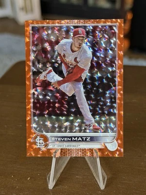 2022 Topps Update Series - Steven Matz #US209 Orange Foil /299 - Image 1 of 2