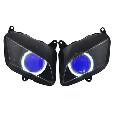 Conjunto de faros delanteros CBR600RR azul mal de ojo para Honda F5 2007-2012 Foto 1 de 4