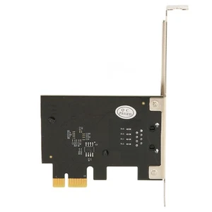 PCIe Ethernet Card 2.5Gbps Base T Stable Transmission Full Half Duplex PCIe N FY - Afbeelding 1 van 24