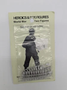 Heroics & Ros WW2 BR1 Fanteria Britannica 1/300th Navwar Nuovo SPEDIZIONE GRATUITA - Foto 1 di 2