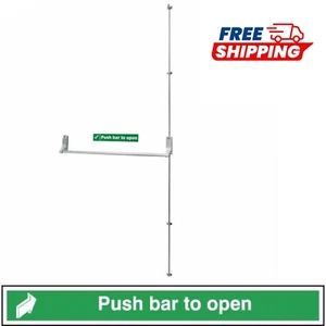 Union ExiSafe Einzel-Panikbolzen für Holztüren (J-CE851PB-SIL) - Bild 1 von 18