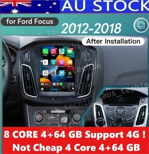 ✅8 CORE 4GB Ford Focus MK3 2012-2018 Android 13 Stereo 9.7" GPS Carplay android - Picture 1 of 11