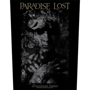 PARADISE LOST DRACONIAN TIMES 29CM X 36CM OFFICIAL PRINTED BACK PATCH - Picture 1 of 4