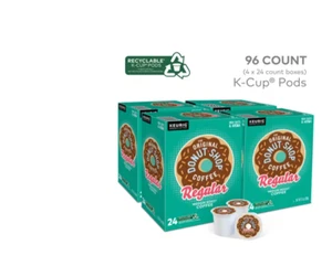 The Original Donut Shop Single-Serve Coffee K-Cup, Classic, Carton Of 96,( 24x4) - Picture 1 of 5