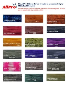 Silicone Tabs Skirts, Jig Skirts, Lure Skirts 25 or 100ct FREE SHIP OVER $26.00 - Picture 1 of 239