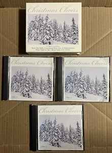 CHRISTMAS CHOIRS Compilation 3 CD London Symphony & Philharmonic Orchestra & NYC - Picture 1 of 11