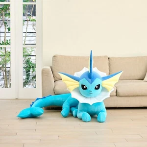 Plüschtier lebensgroß Vaporeon liegend Pokémon Center 2025 PSL - Bild 1 von 6