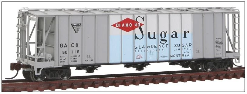 BLMA # 16019 3500 Dry-Flo 3-Bay Covered Hopper GACX # 50118 N Scale - Image 1 of 1