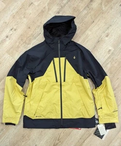 SALE - Volcom TDS 2L Gore-Tex 24/25 Snow Jacket - Dark Yellow - Size LARGE - Picture 1 of 3